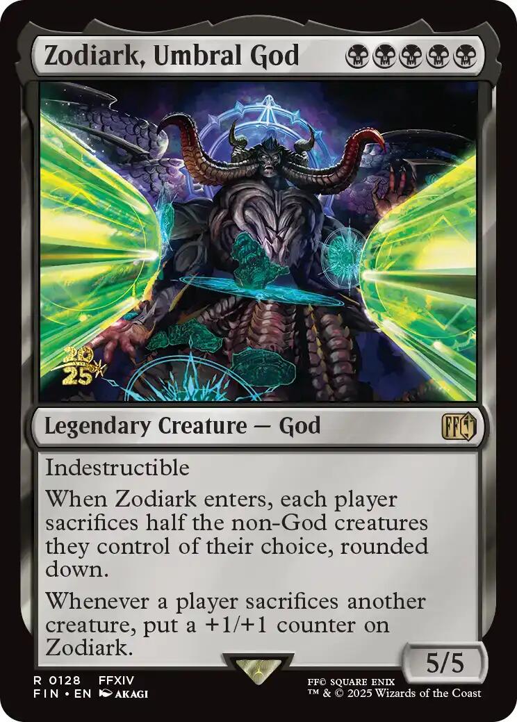 Zodiark, Umbral God [FINAL FANTASY Prerelease Promo] | The CG Realm
