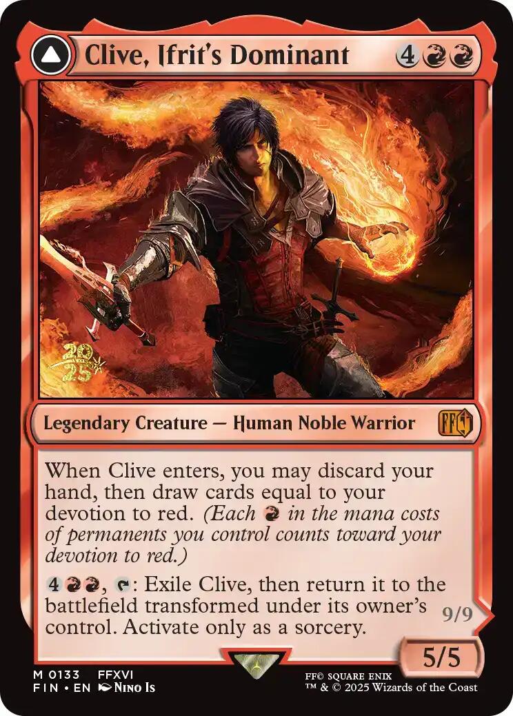 Clive, Ifrit's Dominant [FINAL FANTASY Prerelease Promo] | The CG Realm