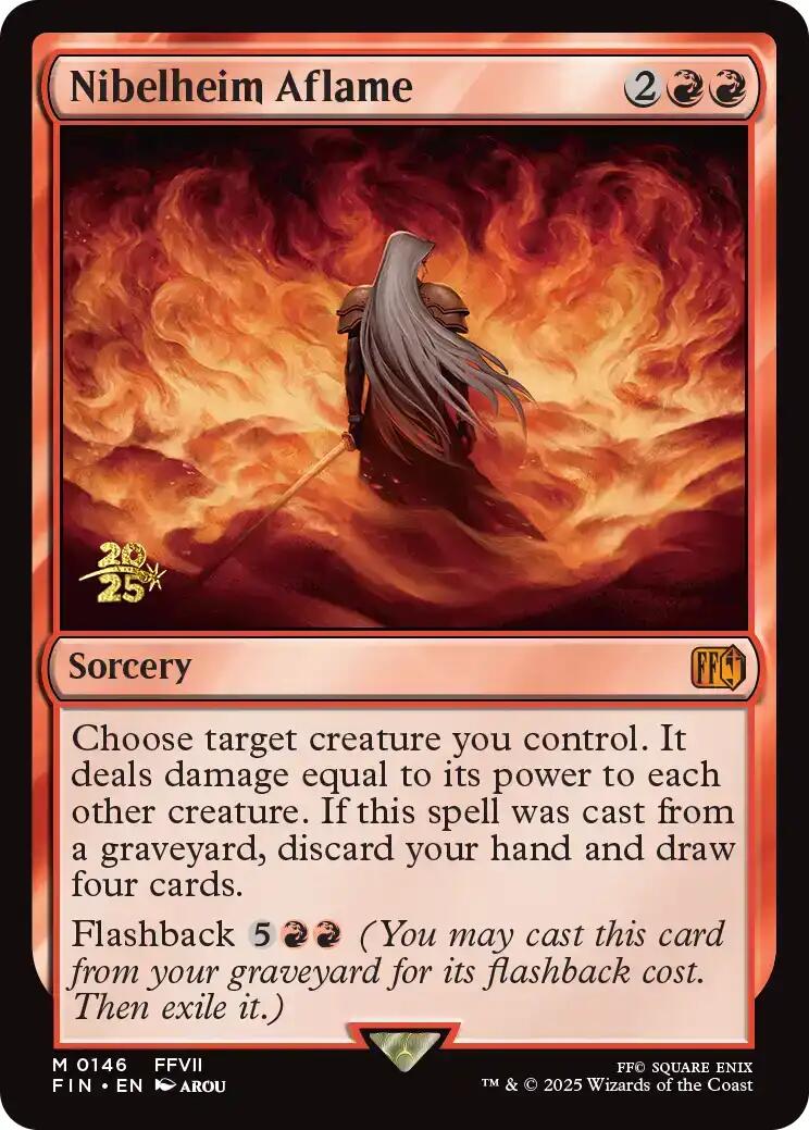 Nibelheim Aflame [FINAL FANTASY Prerelease Promo] | The CG Realm
