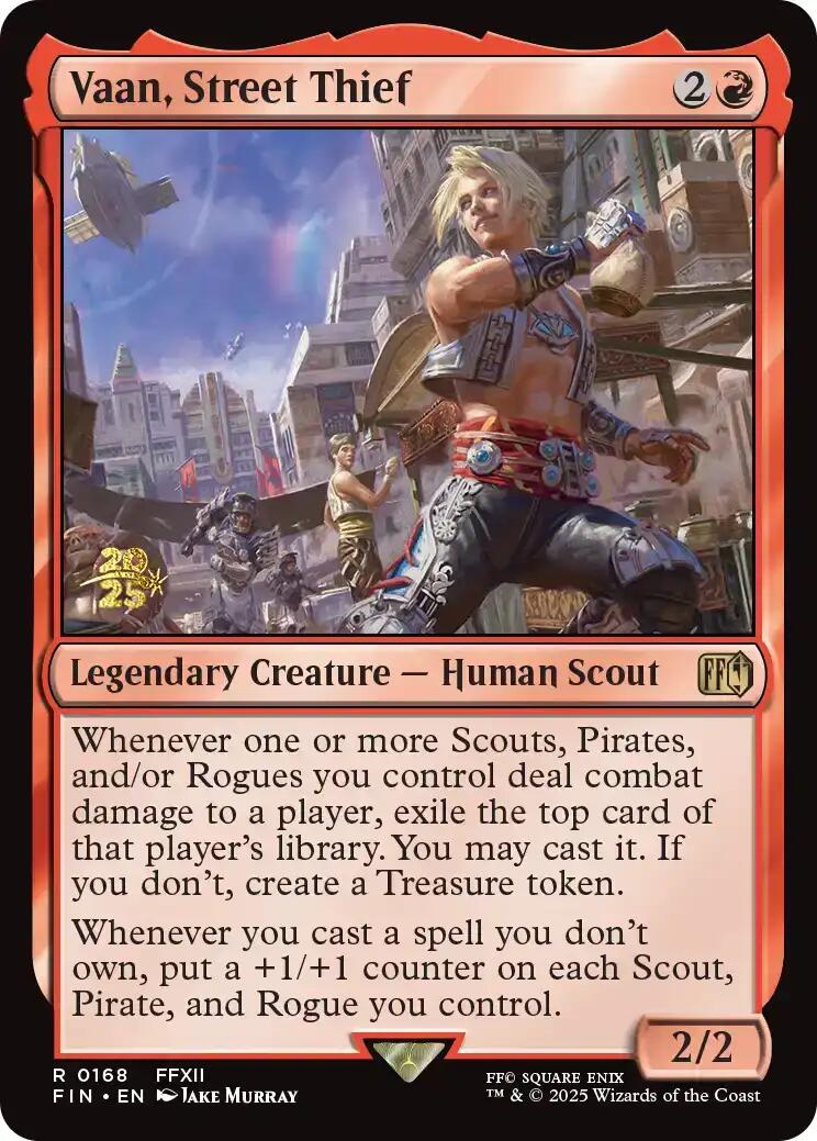 Vaan, Street Thief [FINAL FANTASY Prerelease Promo] | The CG Realm