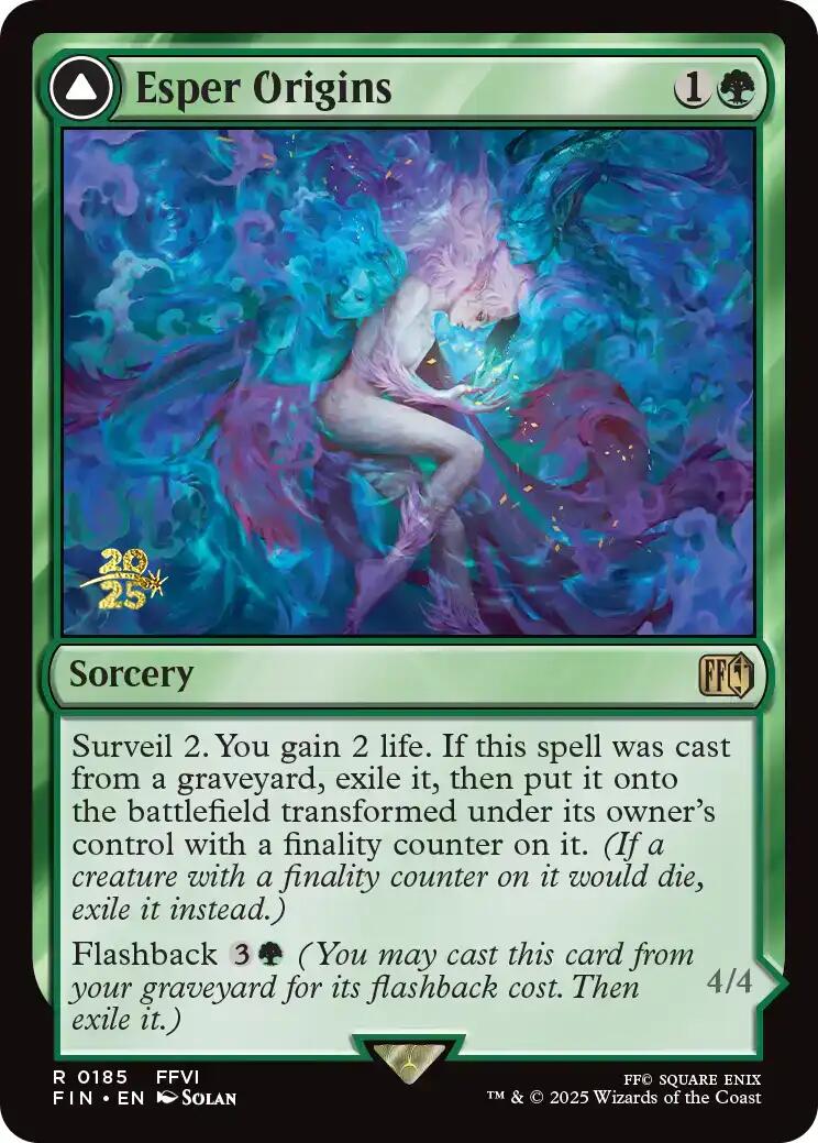 Esper Origins // Summon: Esper Maduin [FINAL FANTASY Prerelease Promo] | The CG Realm