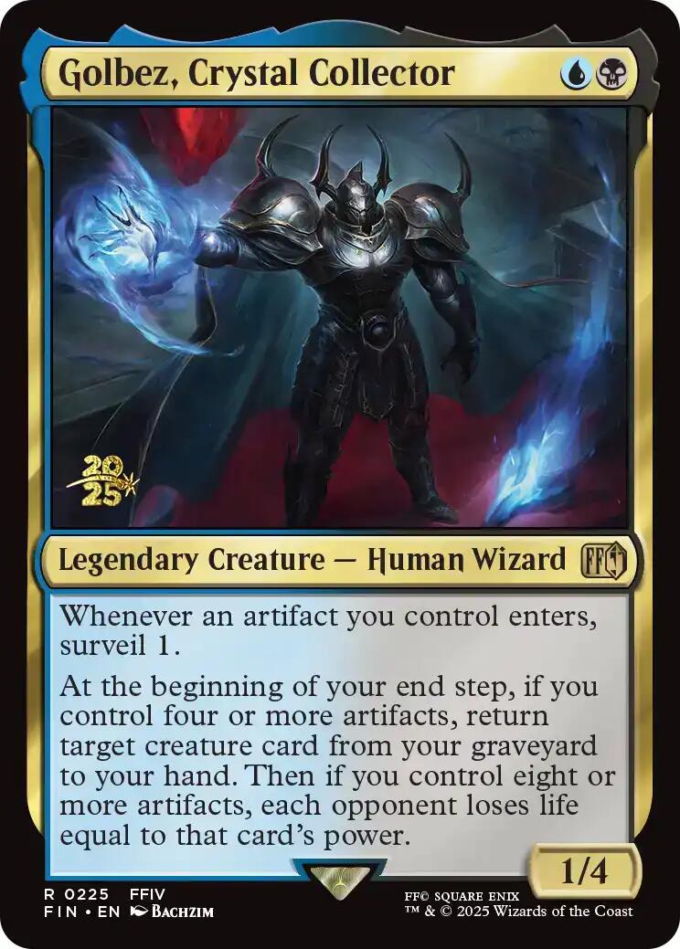 Golbez, Crystal Collector [FINAL FANTASY Prerelease Promo] | The CG Realm