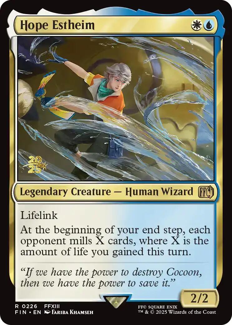 Hope Estheim [FINAL FANTASY Prerelease Promo] | The CG Realm