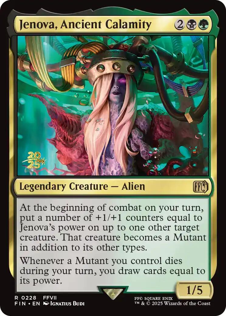 Jenova, Ancient Calamity [FINAL FANTASY Prerelease Promo] | The CG Realm