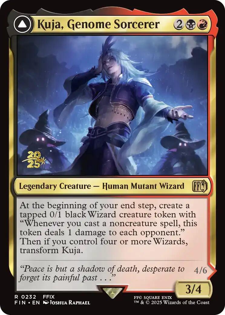 Kuja, Genome Sorcerer // Trance Kuja, Fate Defied [FINAL FANTASY Prerelease Promo] | The CG Realm