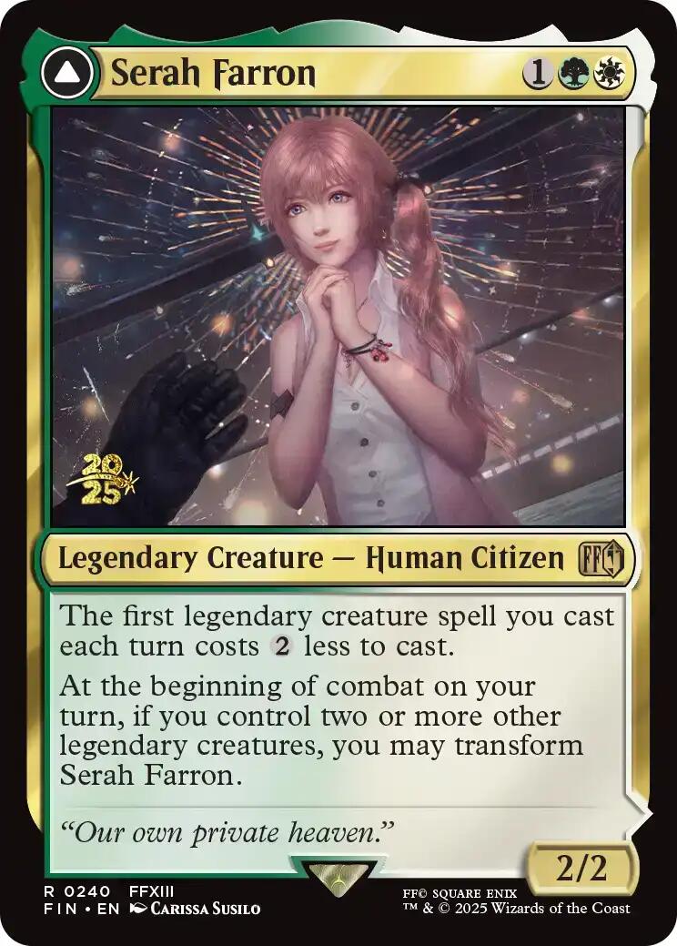 Serah Farron [FINAL FANTASY Prerelease Promo] | The CG Realm