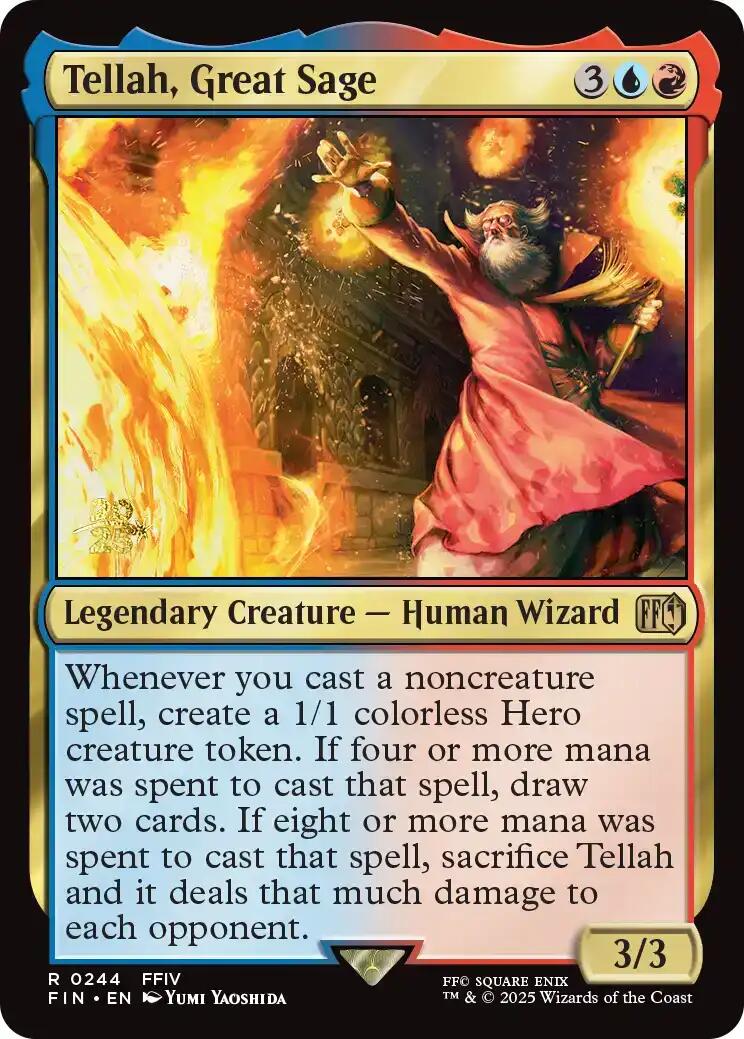 Tellah, Great Sage [FINAL FANTASY Prerelease Promo] | The CG Realm