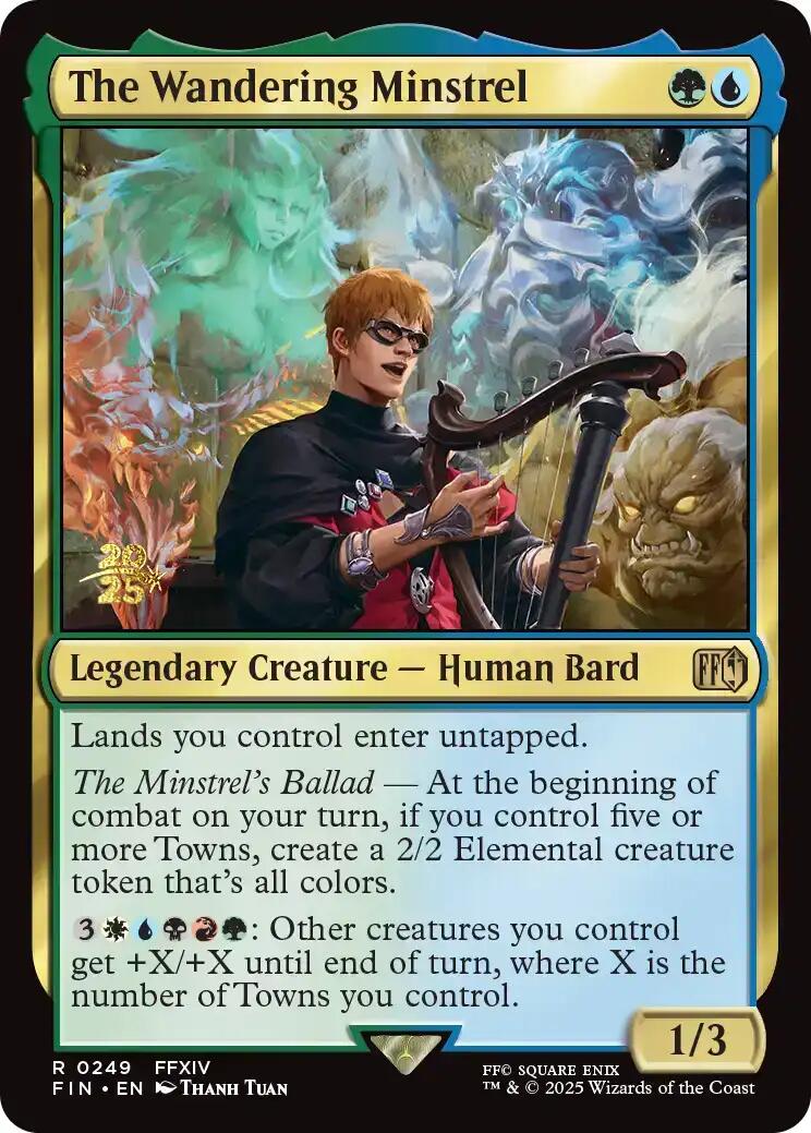 The Wandering Minstrel [FINAL FANTASY Prerelease Promo] | The CG Realm