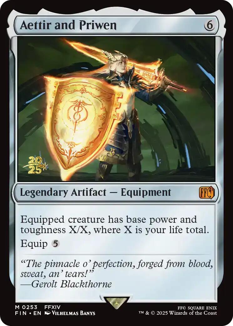 Aettir and Priwen [FINAL FANTASY Prerelease Promo] | The CG Realm