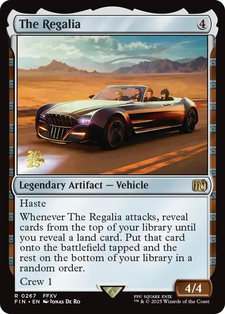 The Regalia [FINAL FANTASY Prerelease Promo] | The CG Realm