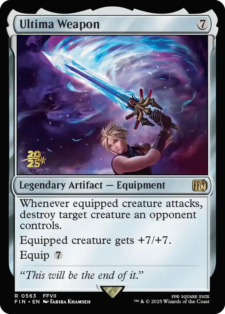Ultima Weapon [FINAL FANTASY Prerelease Promo] | The CG Realm