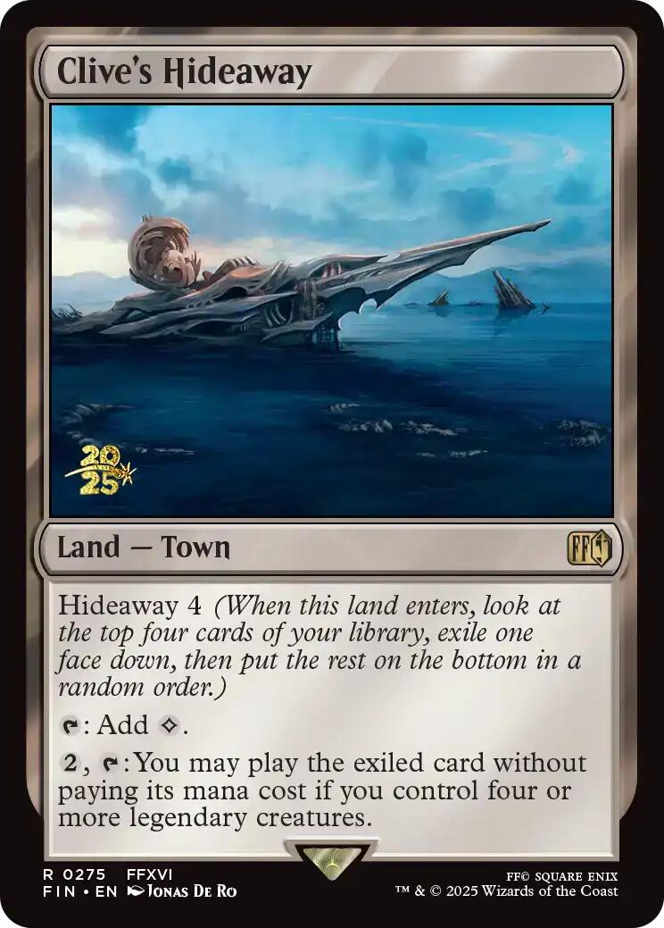 Clive's Hideaway [FINAL FANTASY Prerelease Promo] | The CG Realm