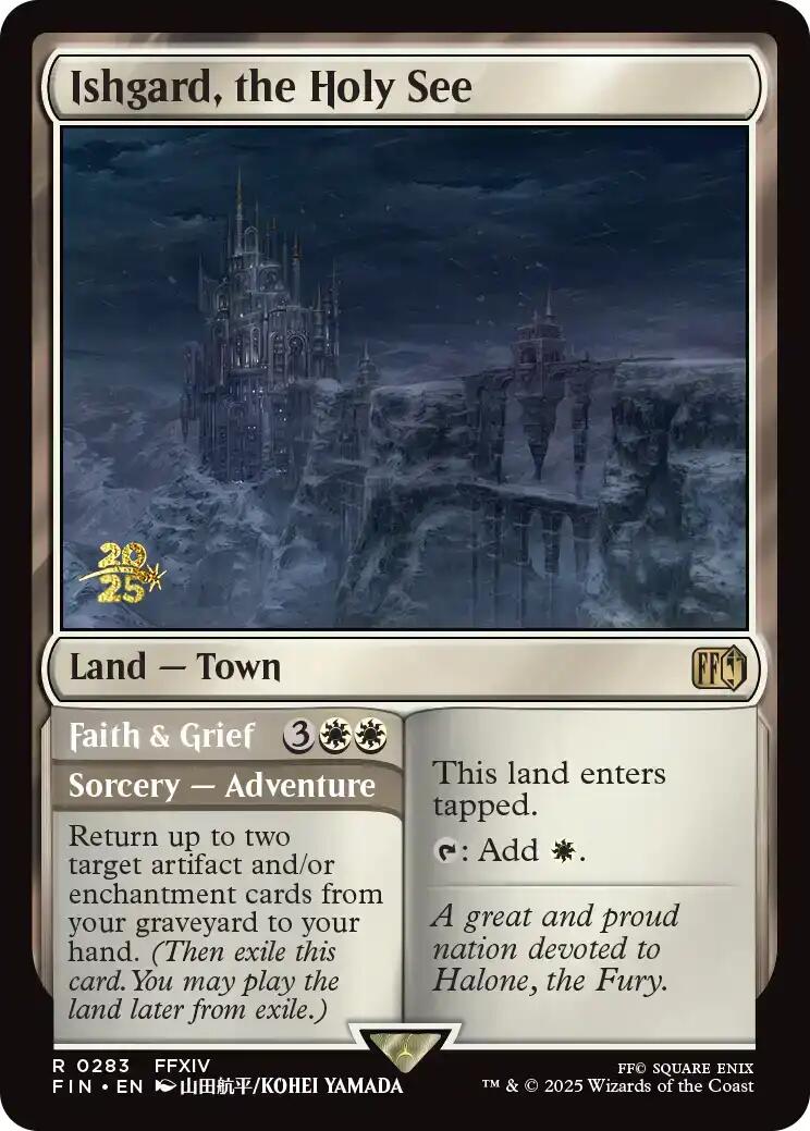 Ishgard, the Holy See [FINAL FANTASY Prerelease Promo] | The CG Realm