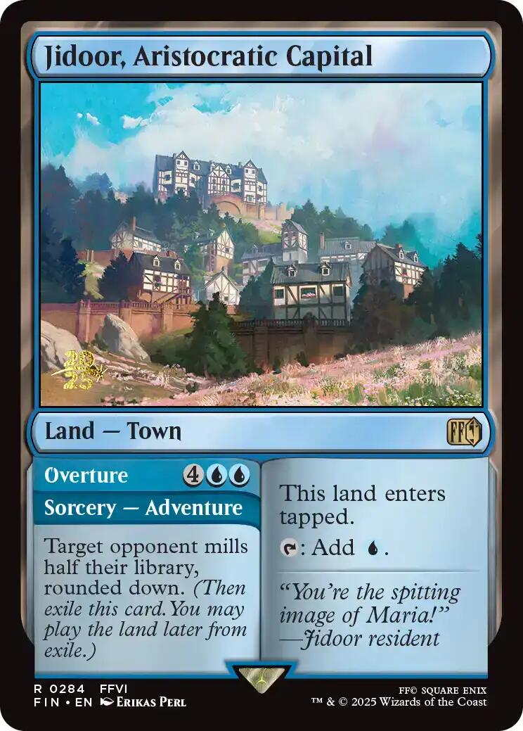 Jidoor, Aristocratic Capital [FINAL FANTASY Prerelease Promo] | The CG Realm