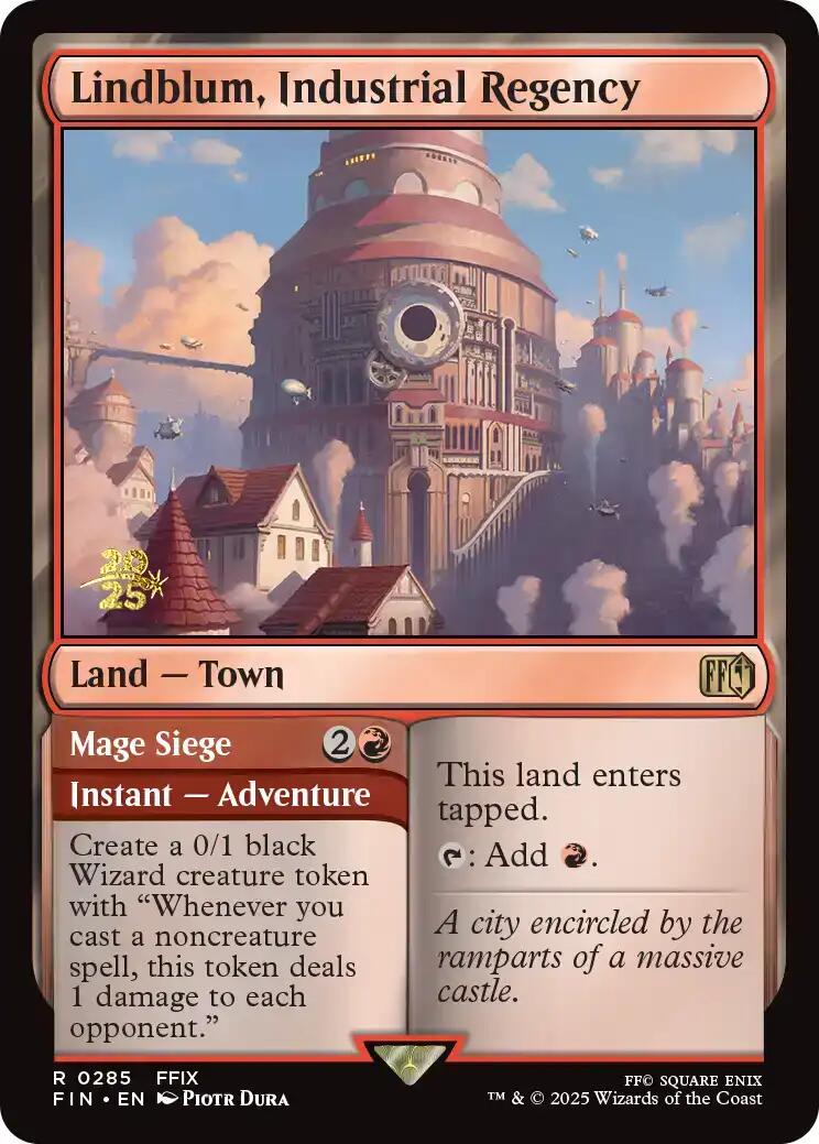 Lindblum, Industrial Regency [FINAL FANTASY Prerelease Promo] | The CG Realm