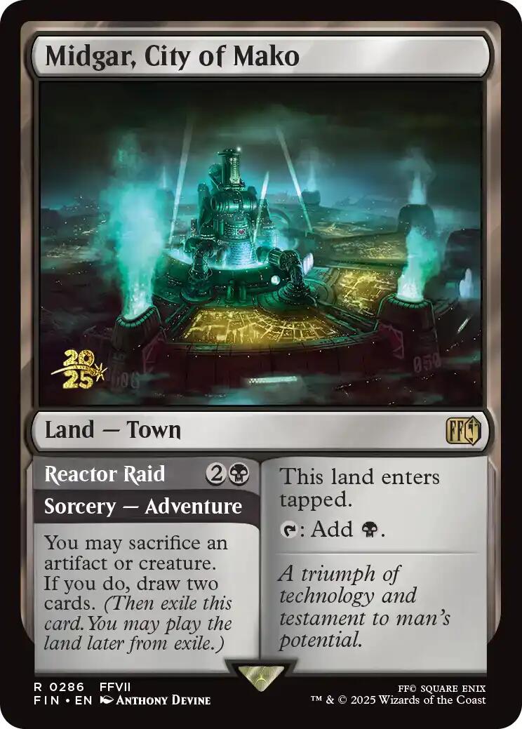 Midgar, City of Mako [FINAL FANTASY Prerelease Promo] | The CG Realm