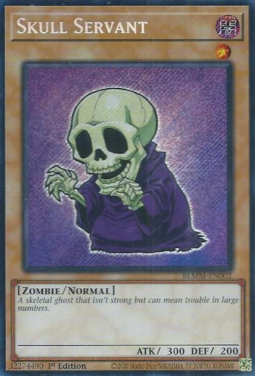 Skull Servant [BLMM-EN002] Secret Rare | The CG Realm