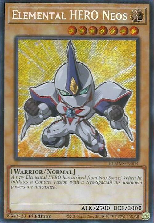 Elemental HERO Neos [BLMM-EN003] Secret Rare | The CG Realm