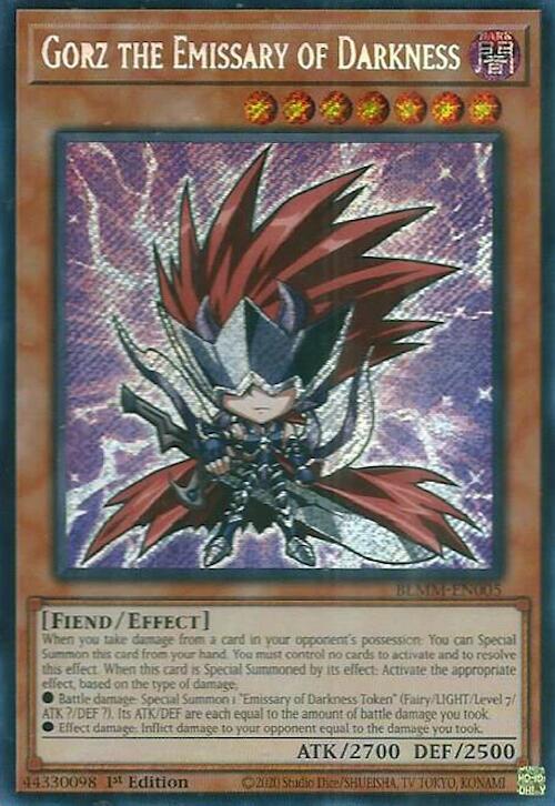 Gorz the Emissary of Darkness [BLMM-EN005] Secret Rare | The CG Realm