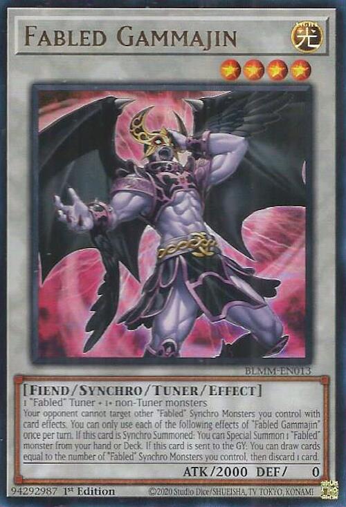 Fabled Gammajin [BLMM-EN013] Ultra Rare | The CG Realm