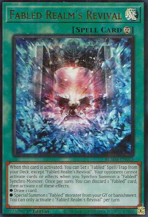 Fabled Realm's Revival [BLMM-EN015] Ultra Rare | The CG Realm
