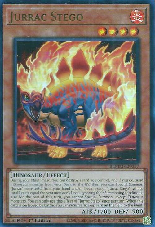 Jurrac Stego [BLMM-EN017] Ultra Rare | The CG Realm