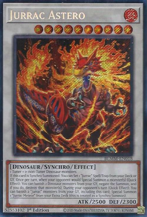 Jurrac Astero [BLMM-EN018] Secret Rare | The CG Realm