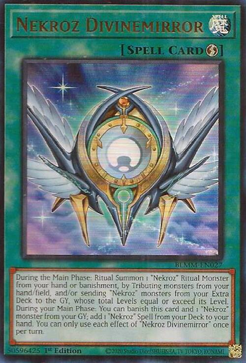 Nekroz Divinemirror [BLMM-EN027] Ultra Rare | The CG Realm