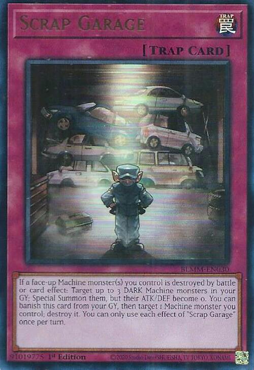 Scrap Garage [BLMM-EN030] Ultra Rare | The CG Realm