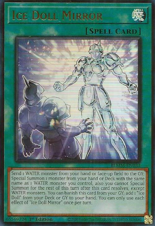 Ice Doll Mirror [BLMM-EN033] Ultra Rare | The CG Realm