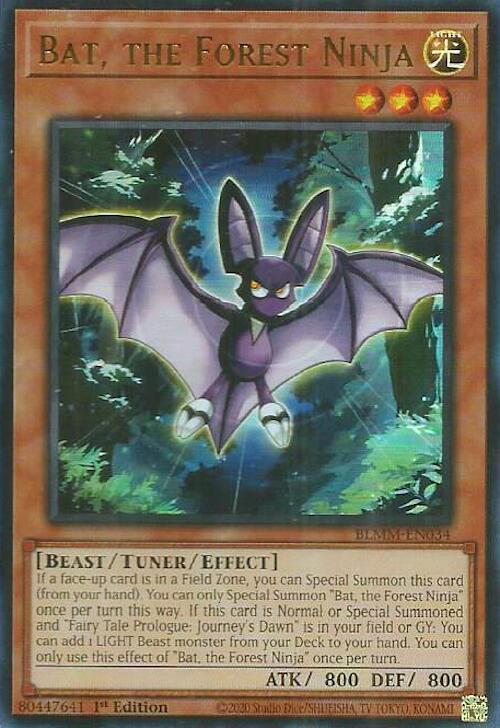 Bat, the Forest Ninja [BLMM-EN034] Ultra Rare | The CG Realm