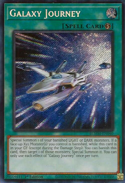 Galaxy Journey [BLMM-EN040] Secret Rare | The CG Realm