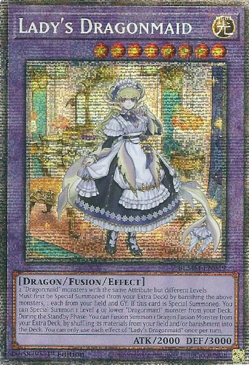 Lady's Dragonmaid (Starlight Rare) [BLMM-EN049] Starlight Rare | The CG Realm