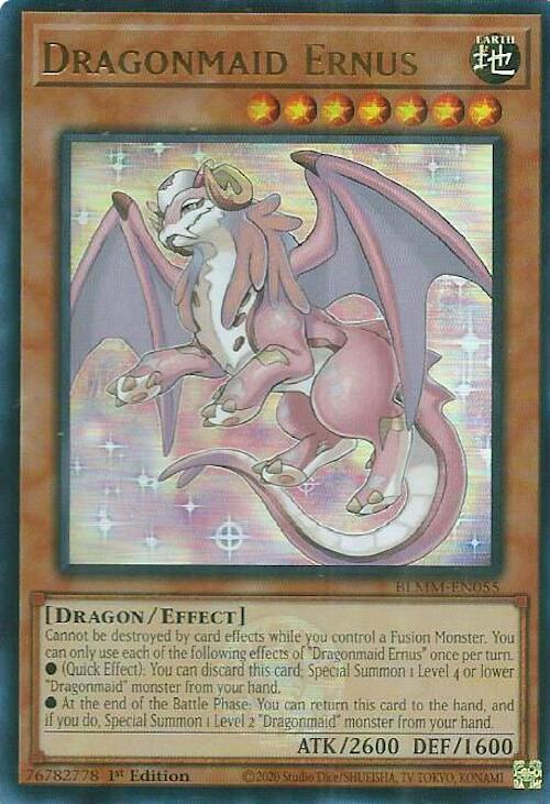 Dragonmaid Ernus [BLMM-EN055] Ultra Rare | The CG Realm