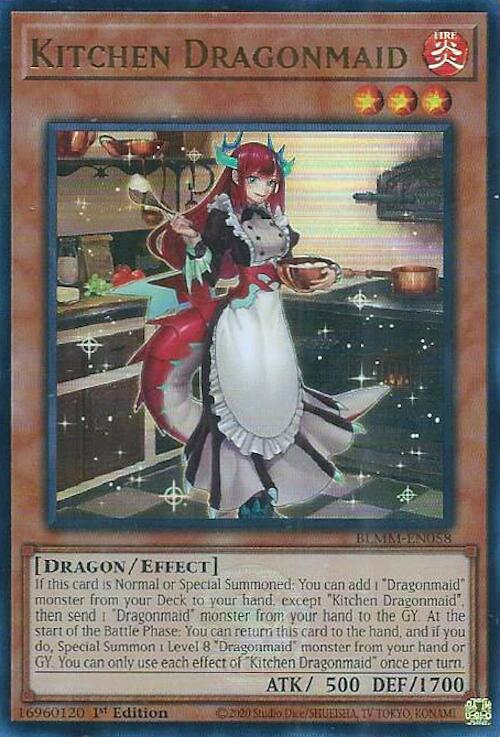 Kitchen Dragonmaid [BLMM-EN058] Ultra Rare | The CG Realm
