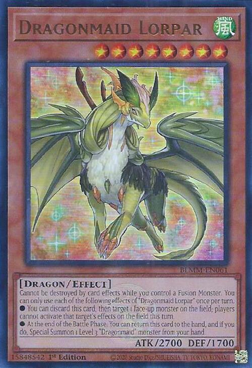 Dragonmaid Lorpar [BLMM-EN061] Ultra Rare | The CG Realm