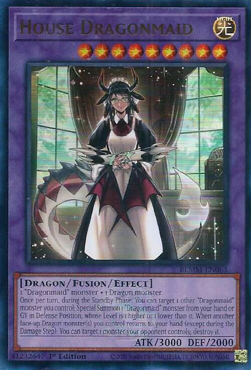House Dragonmaid [BLMM-EN063] Ultra Rare | The CG Realm