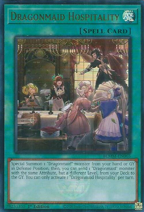 Dragonmaid Hospitality [BLMM-EN065] Ultra Rare | The CG Realm
