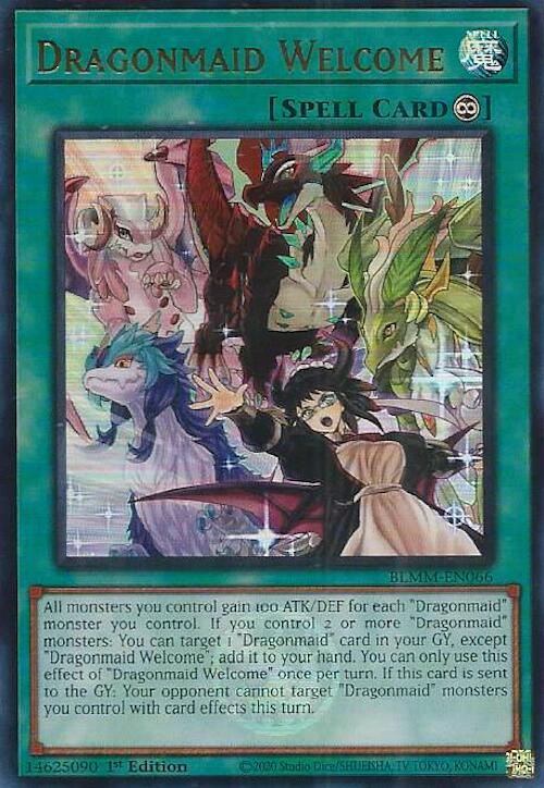Dragonmaid Welcome [BLMM-EN066] Ultra Rare | The CG Realm