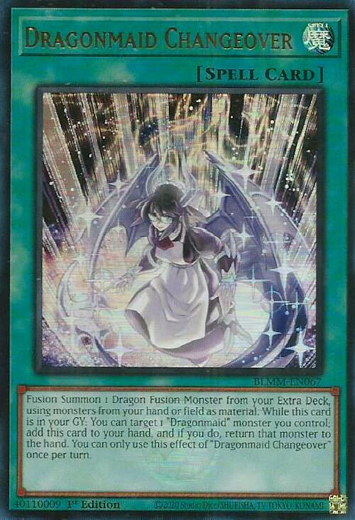 Dragonmaid Changeover [BLMM-EN067] Ultra Rare | The CG Realm