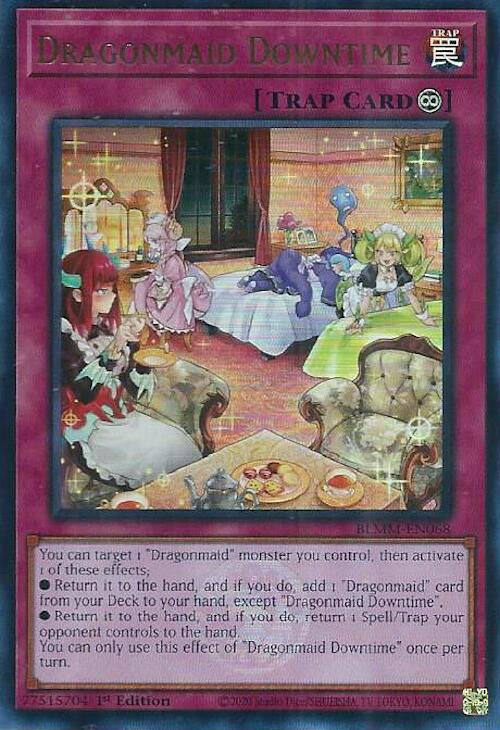 Dragonmaid Downtime [BLMM-EN068] Ultra Rare | The CG Realm