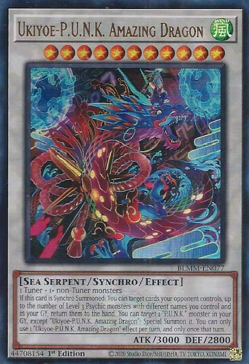 Ukiyoe-P.U.N.K. Amazing Dragon [BLMM-EN077] Ultra Rare | The CG Realm
