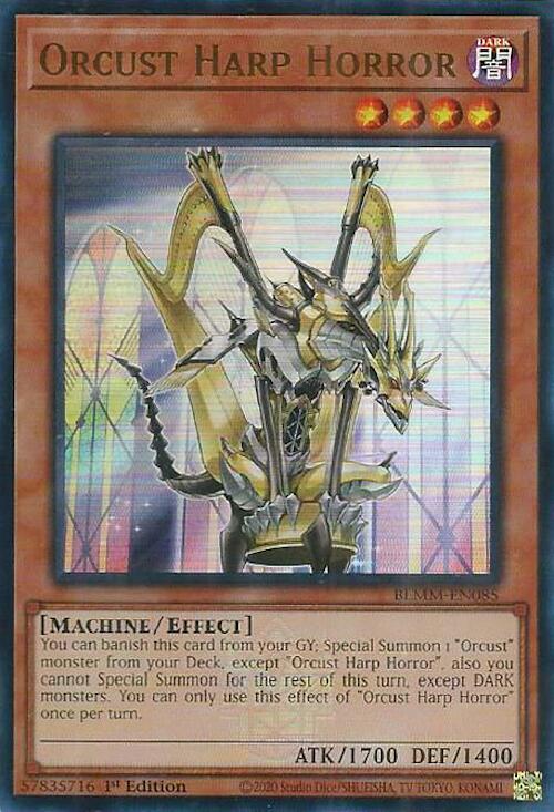 Orcust Harp Horror [BLMM-EN085] Ultra Rare | The CG Realm