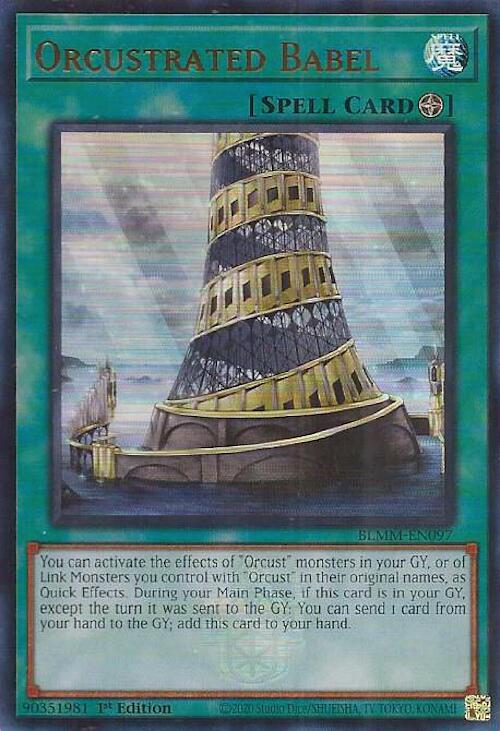 Orcustrated Babel [BLMM-EN097] Ultra Rare | The CG Realm