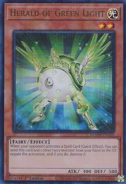 Herald of Green Light [BLMM-EN102] Ultra Rare | The CG Realm