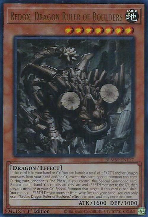 Redox, Dragon Ruler of Boulders [BLMM-EN117] Ultra Rare | The CG Realm