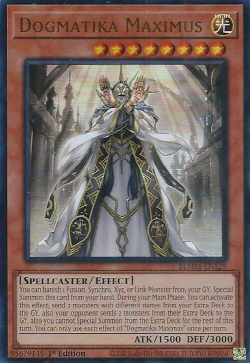 Dogmatika Maximus [BLMM-EN129] Ultra Rare | The CG Realm