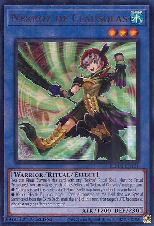 Nekroz of Clausolas [BLMM-EN131] Ultra Rare | The CG Realm