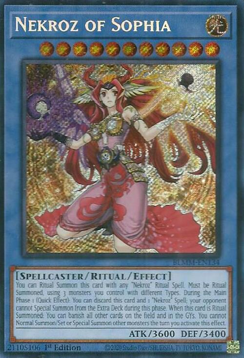 Nekroz of Sophia [BLMM-EN134] Secret Rare | The CG Realm