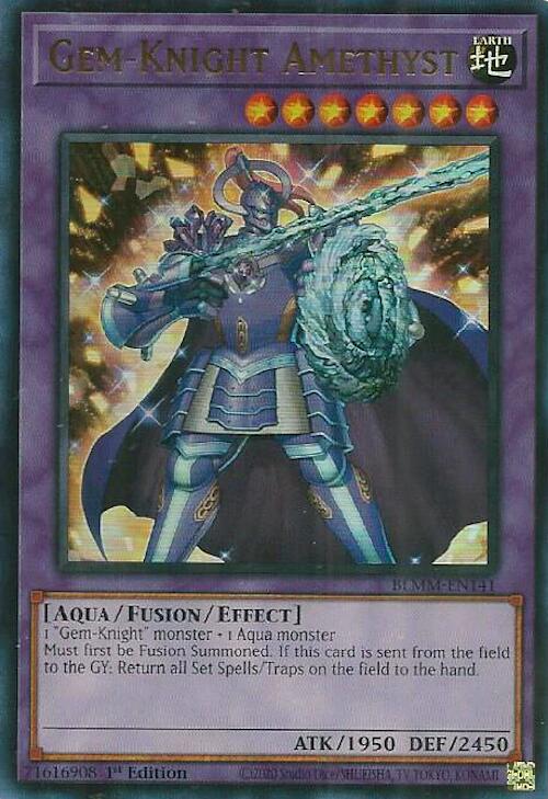 Gem-Knight Amethyst [BLMM-EN141] Ultra Rare | The CG Realm